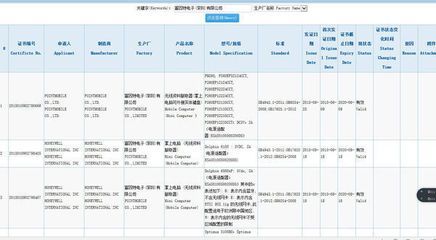 CCC工廠編號A104194產品證書查詢結果與說明